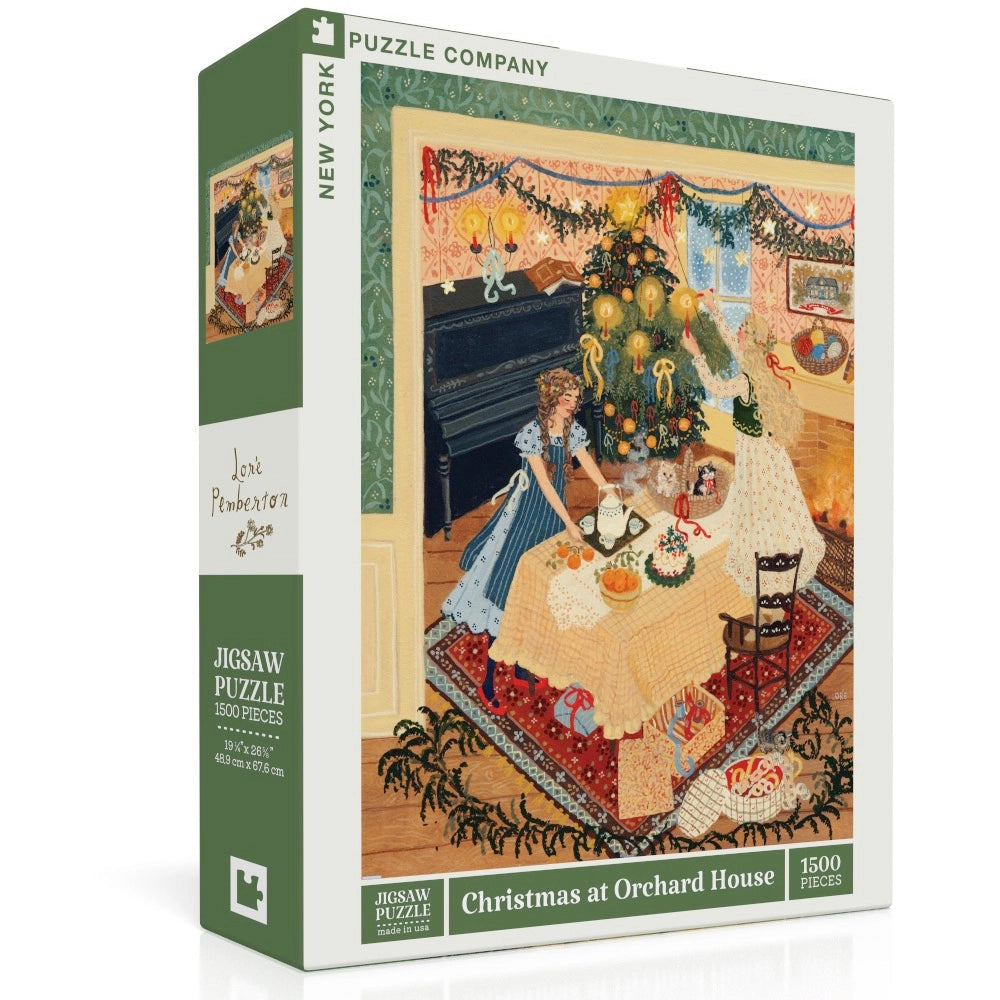 Christmas At Orchard House 1500 Piece Jigsaw Puzzle