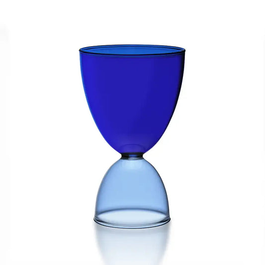 Classic Multipurpose Glass - Dark Blue & Light Blue