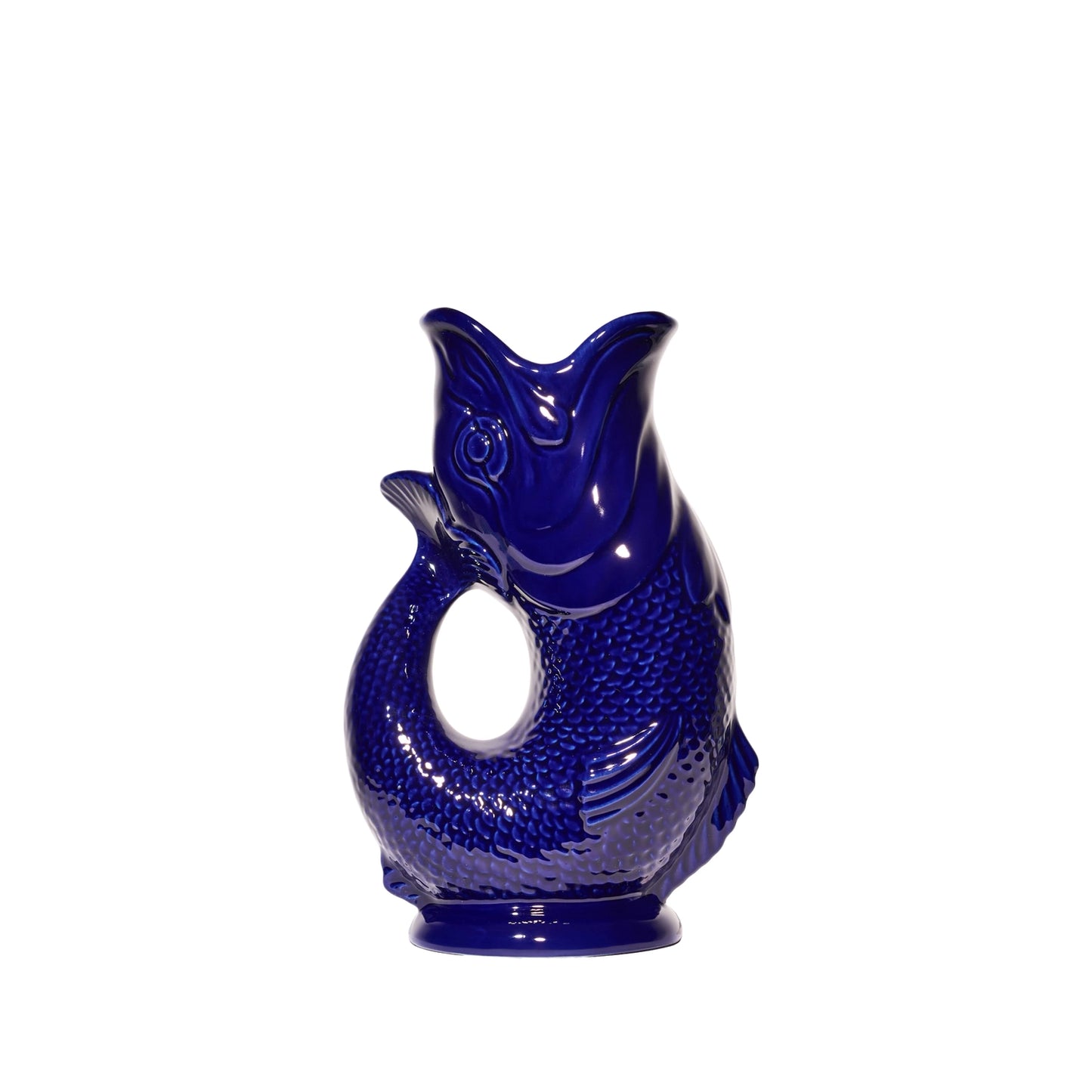 Cobalt Gluggle Jug
