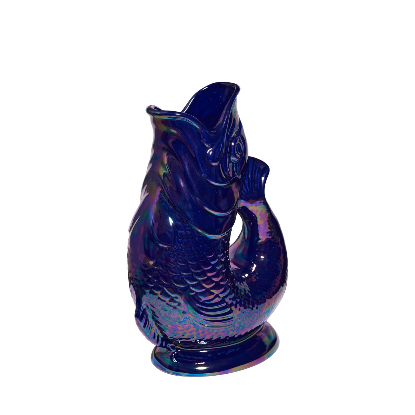 Cobalt Gluggle Jug