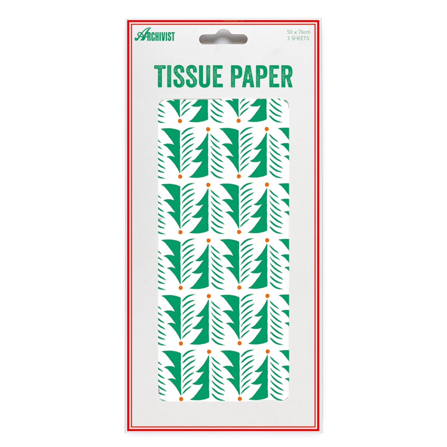 Conifer Christmas Tissue Paper