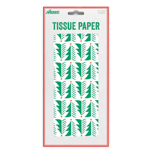 Conifer Christmas Tissue Paper