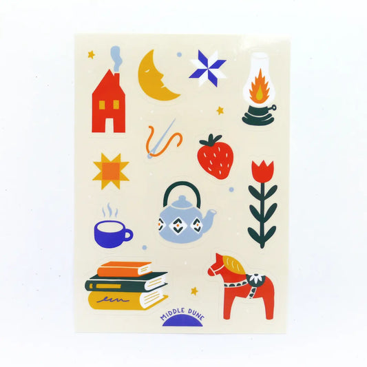 Cozy Cottage Sticker Sheet