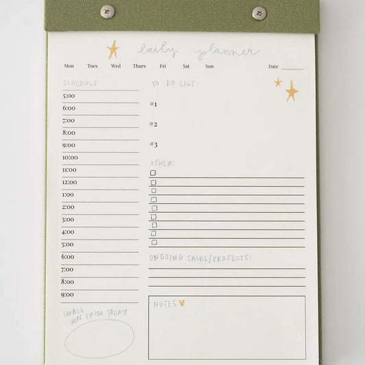 Daily Planner Notepad