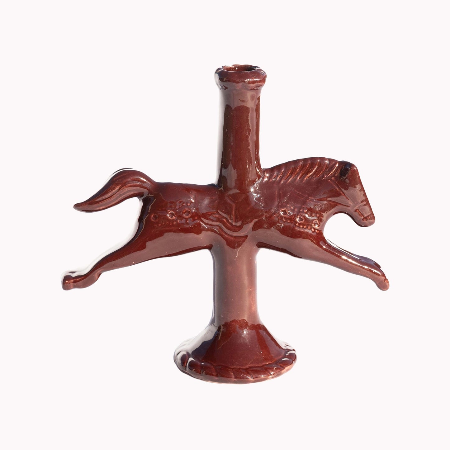 Dala Horse Candlestick