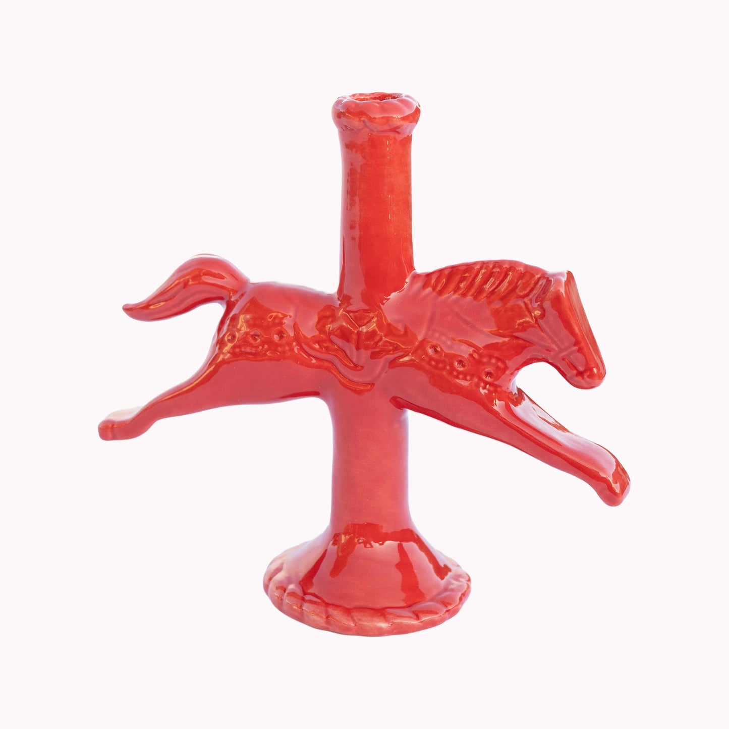 Dala Horse Candlestick