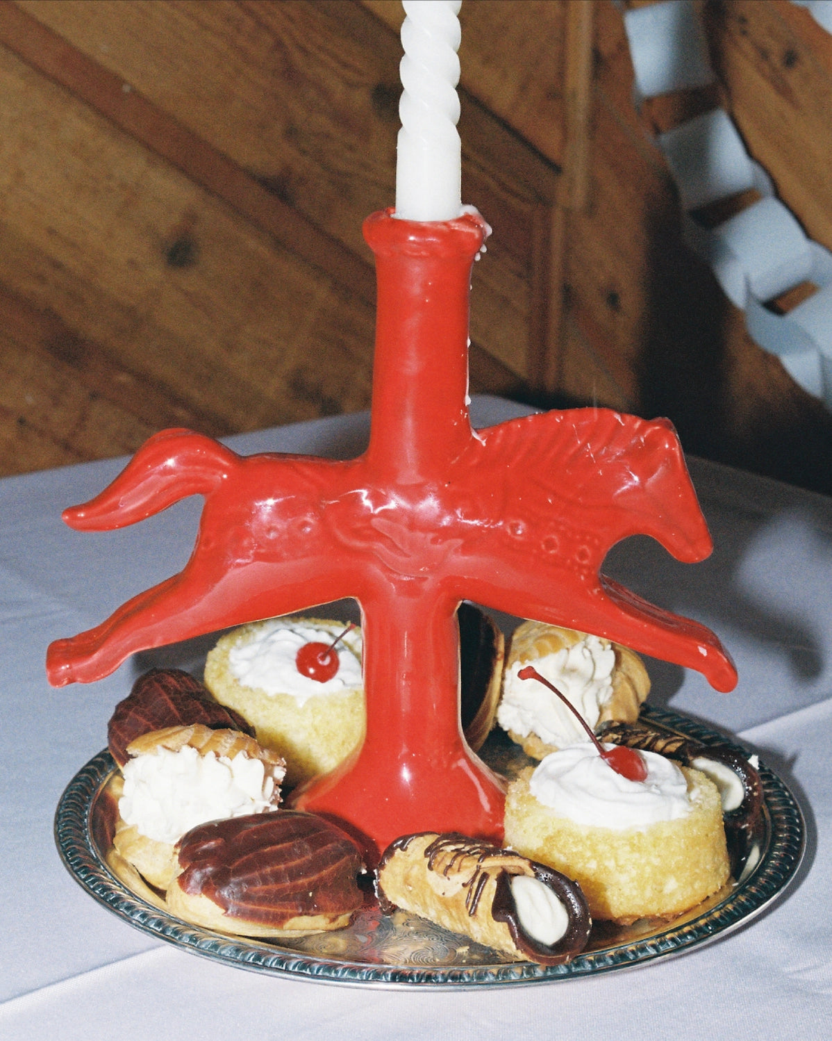 Dala Horse Candlestick