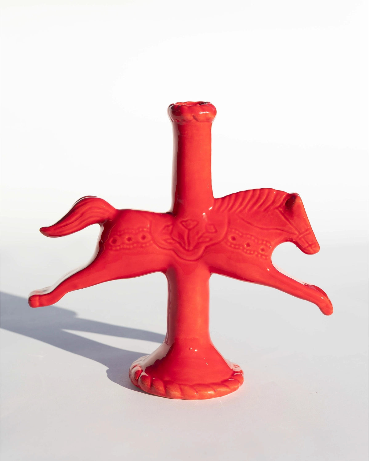 Dala Horse Candlestick