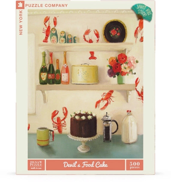 Devil's Food Cake 500 Piece Jigsaw Puzzle