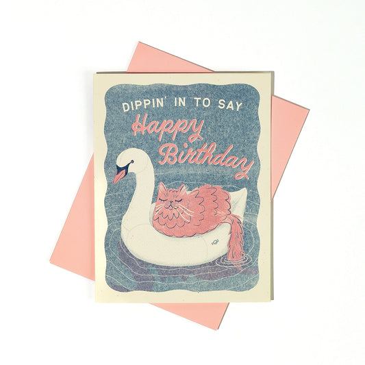 Dippin' In Birthday Card