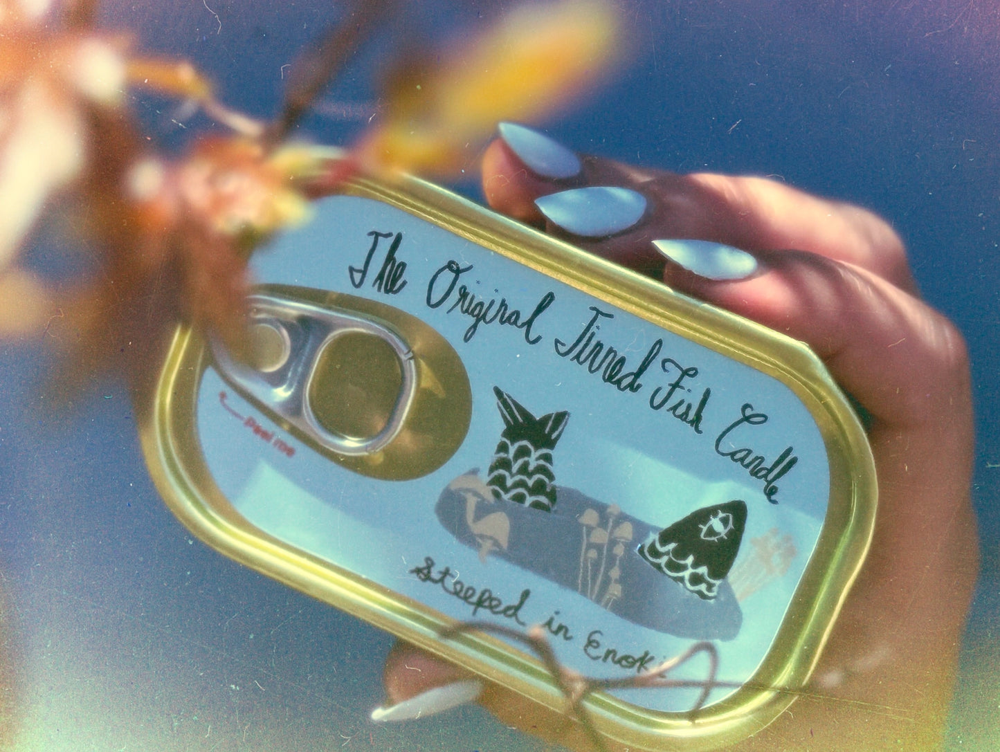 Enoki Forest Tinned Fish Candle