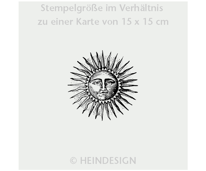 Esoteric Sun Stamp