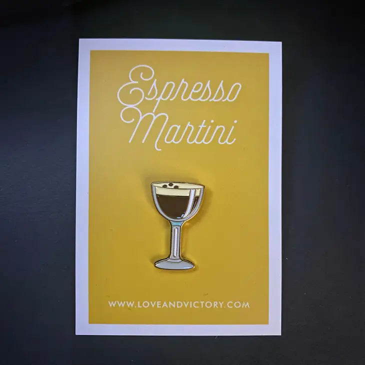 Espresso Martini Pin