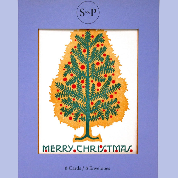 Evergreen Christmas Card - Set of 8
