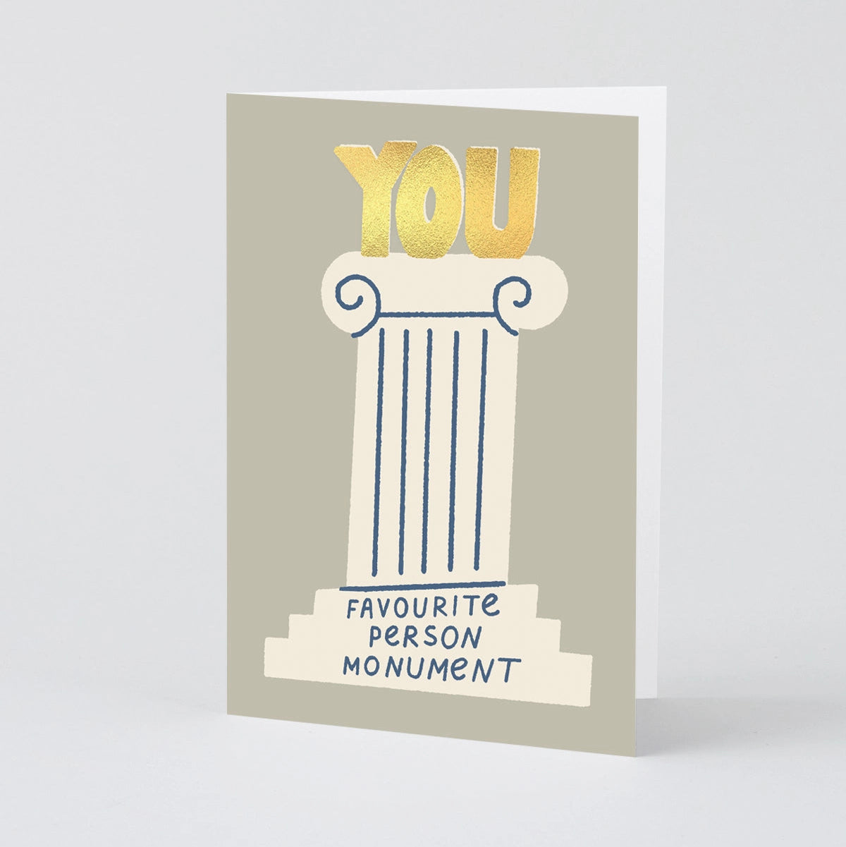 Favourite Person Monument Card