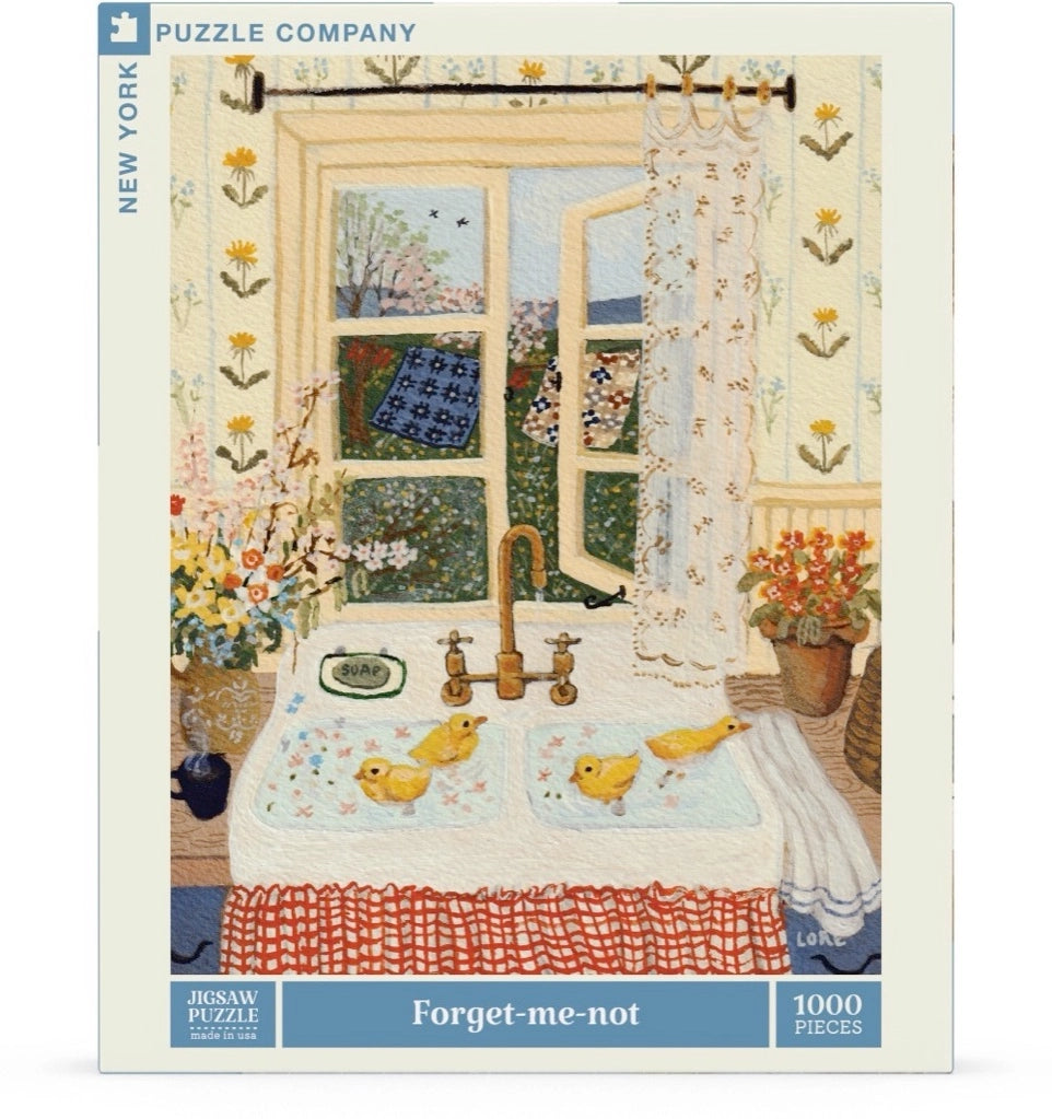 Forget-Me-Not 1000 Piece Jigsaw Puzzle