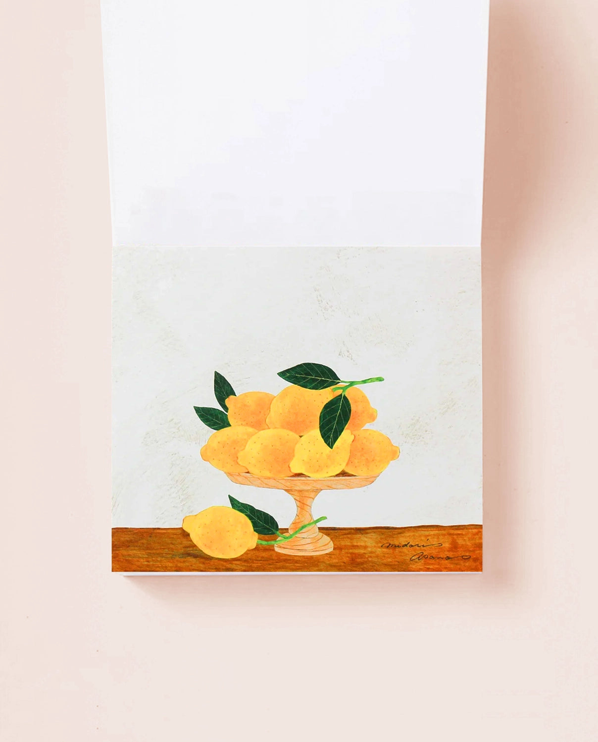 Fruit Basket Block Memo Pad