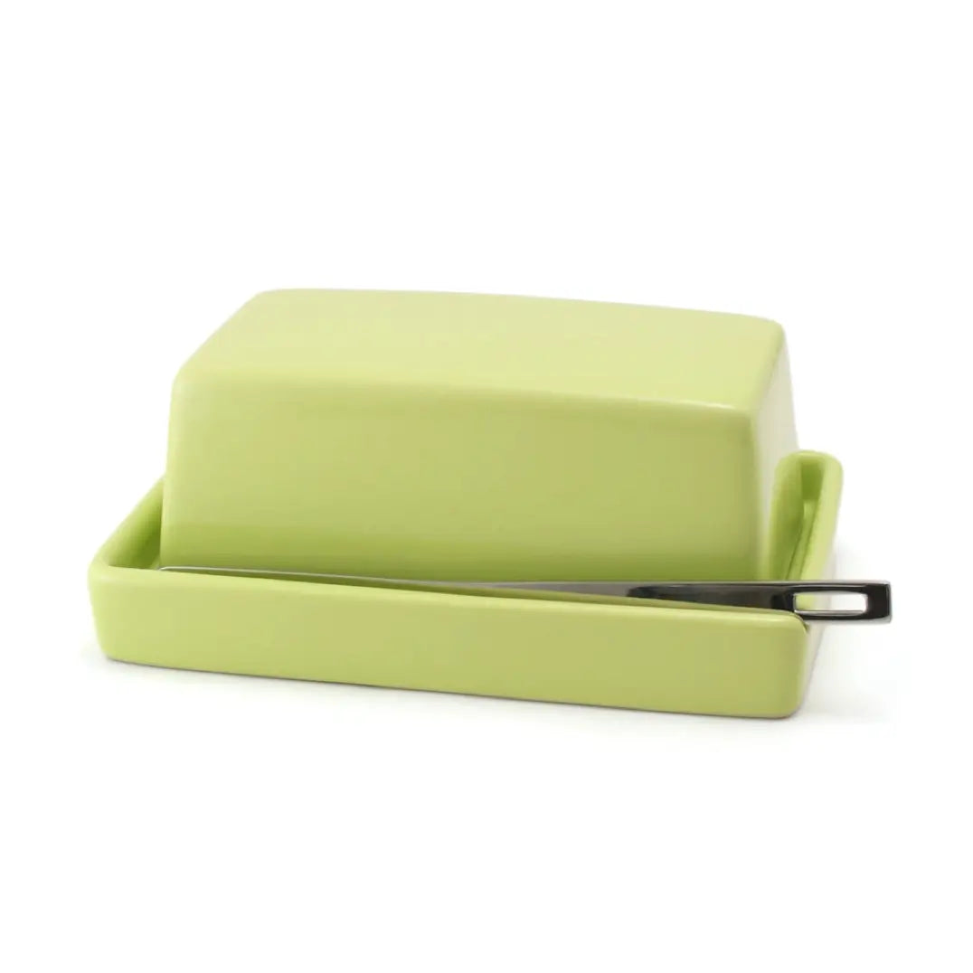 Butter Dish with Knife
