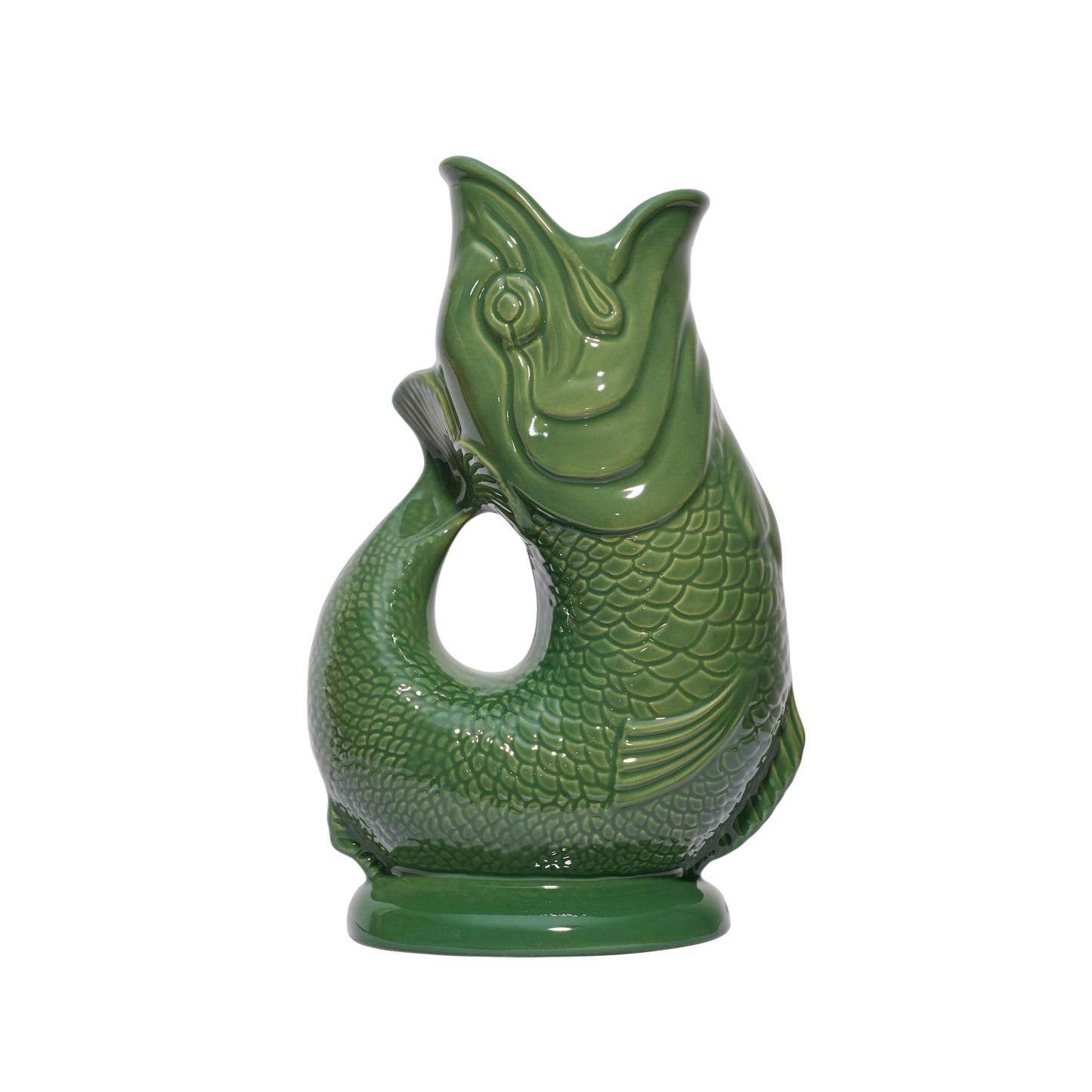 Green Gluggle Jug