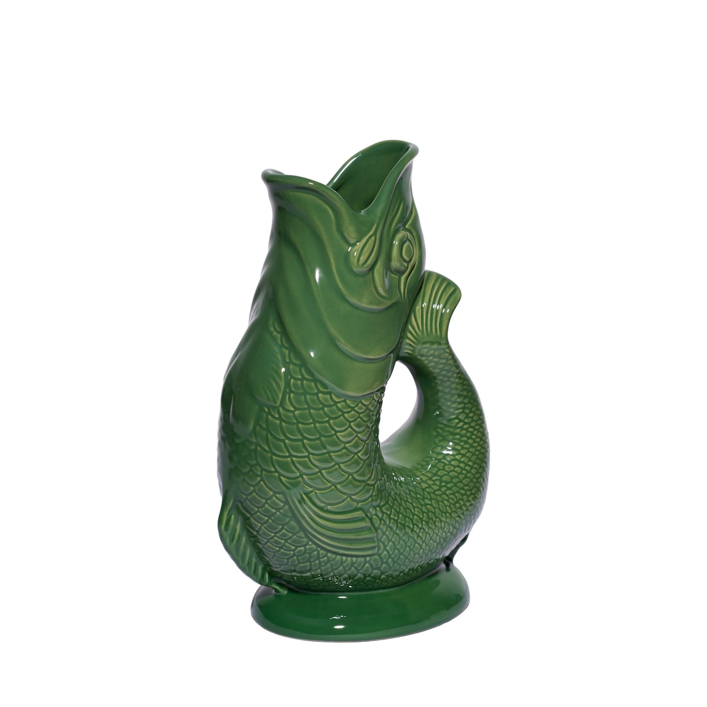 Green Gluggle Jug