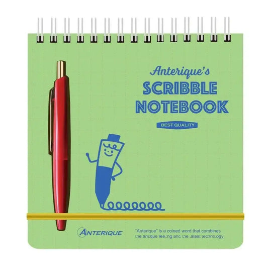 Green Scribble Note & Pen Set