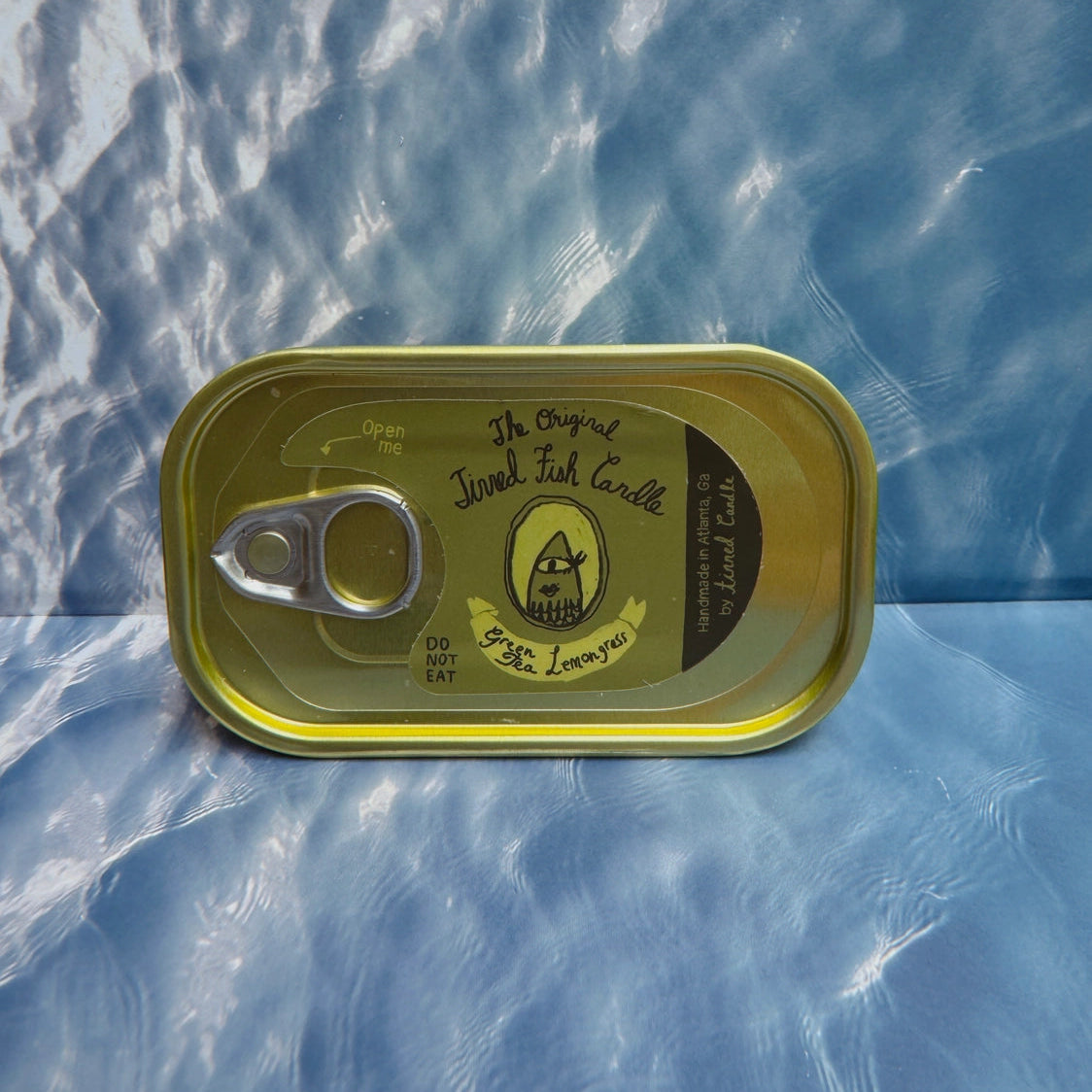 Tinned Fish Candle - Green Tea & Lemongrass