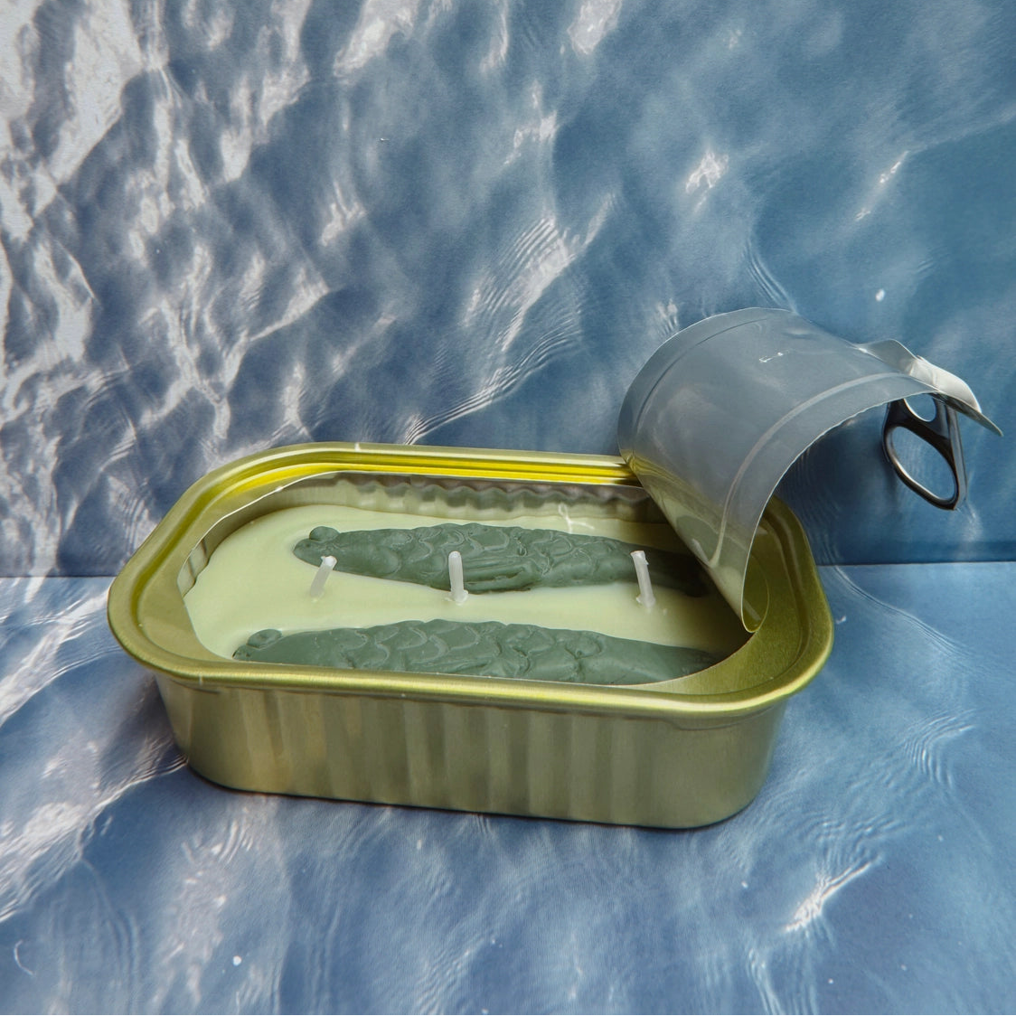 Tinned Fish Candle - Green Tea & Lemongrass