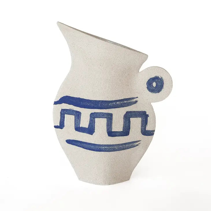 Greek Pitcher Ceramic Vase