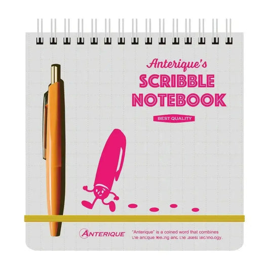 Gray Scribble Note & Pen Set
