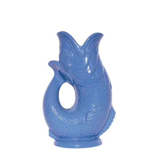 Sea Blue Gluggle Jug