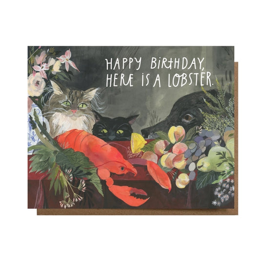 Happy Birthday Lobster Card