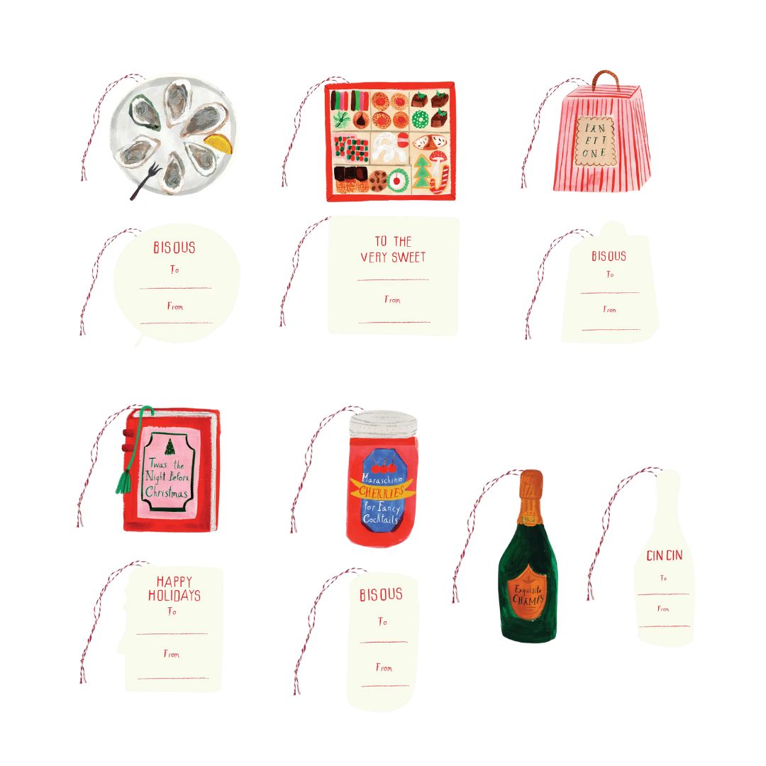 Holiday Sundries Gift Tags