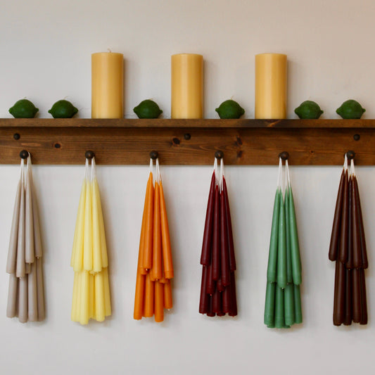 Hand-Dipped Taper Candles
