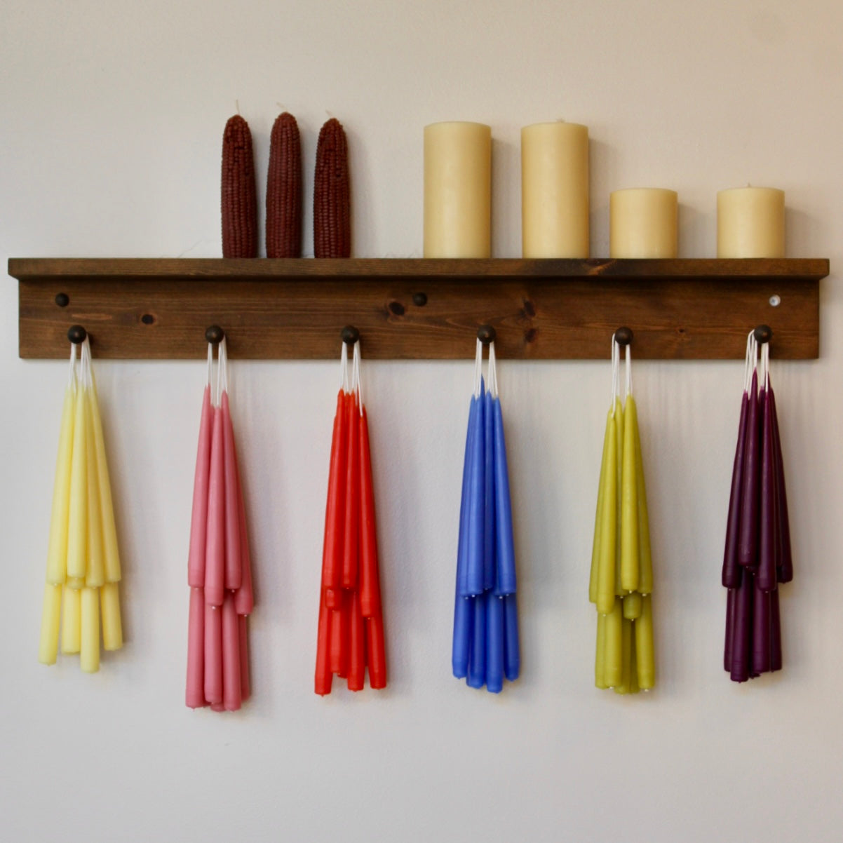 Hand-Dipped Taper Candles