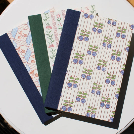 Italian Canvas Bound Notebook