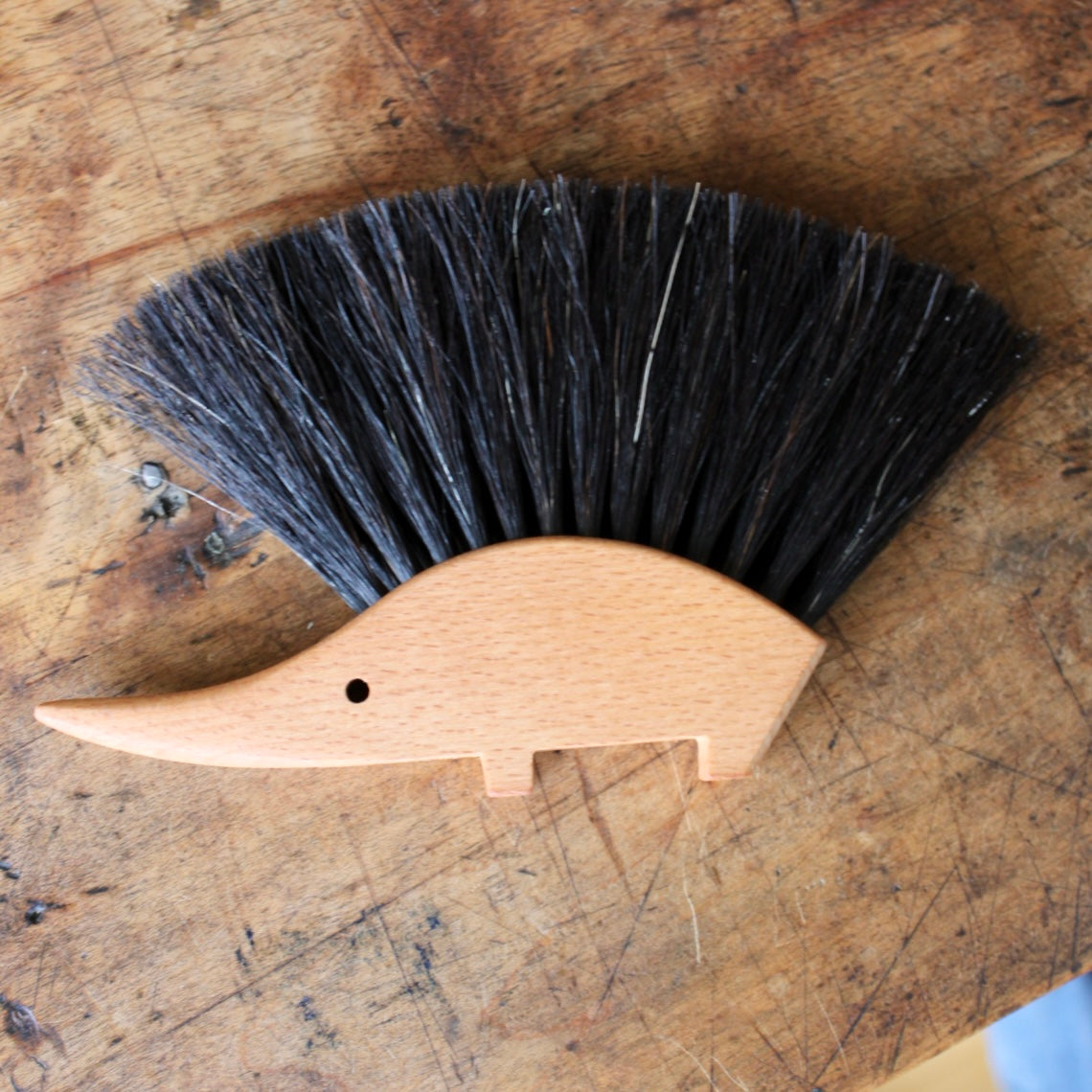 Hedgehog Table Brush