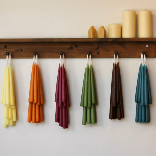 Hand-Dipped Taper Candles