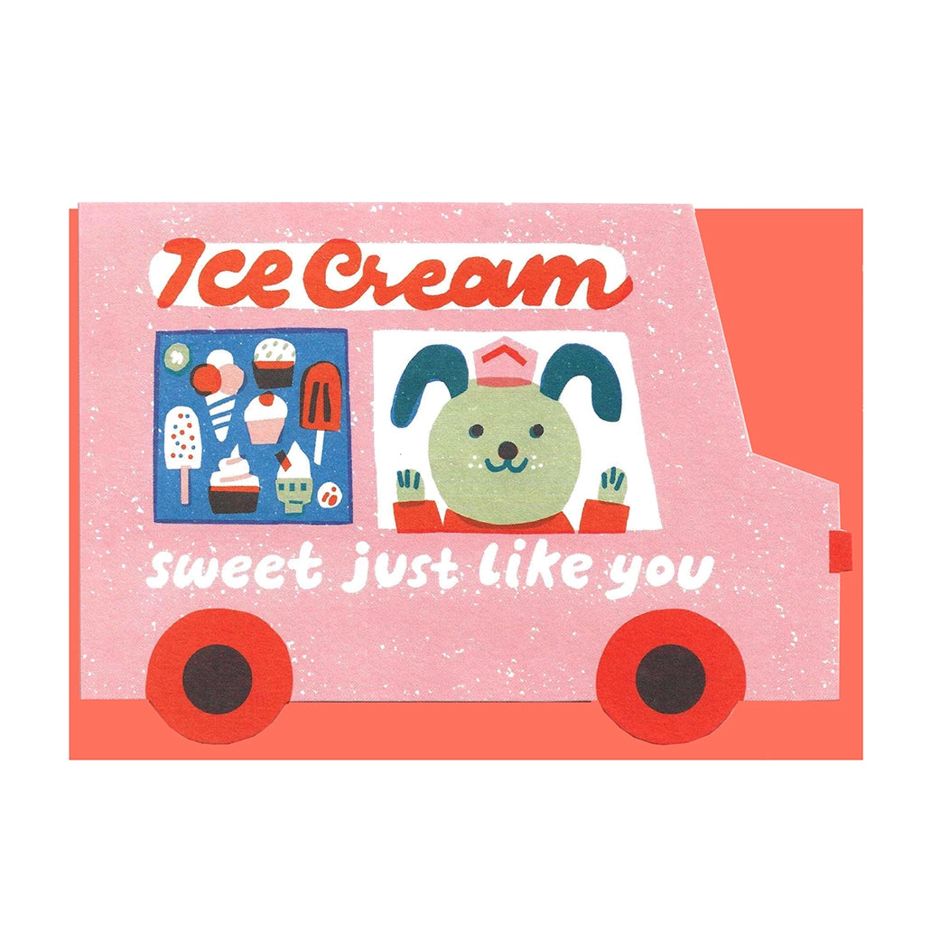 Ice Cream Van Card