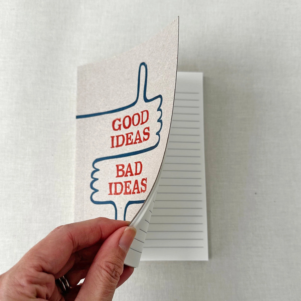 Good Ideas Bad Ideas Notebook