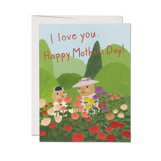 In the Garden Mother's Day Card