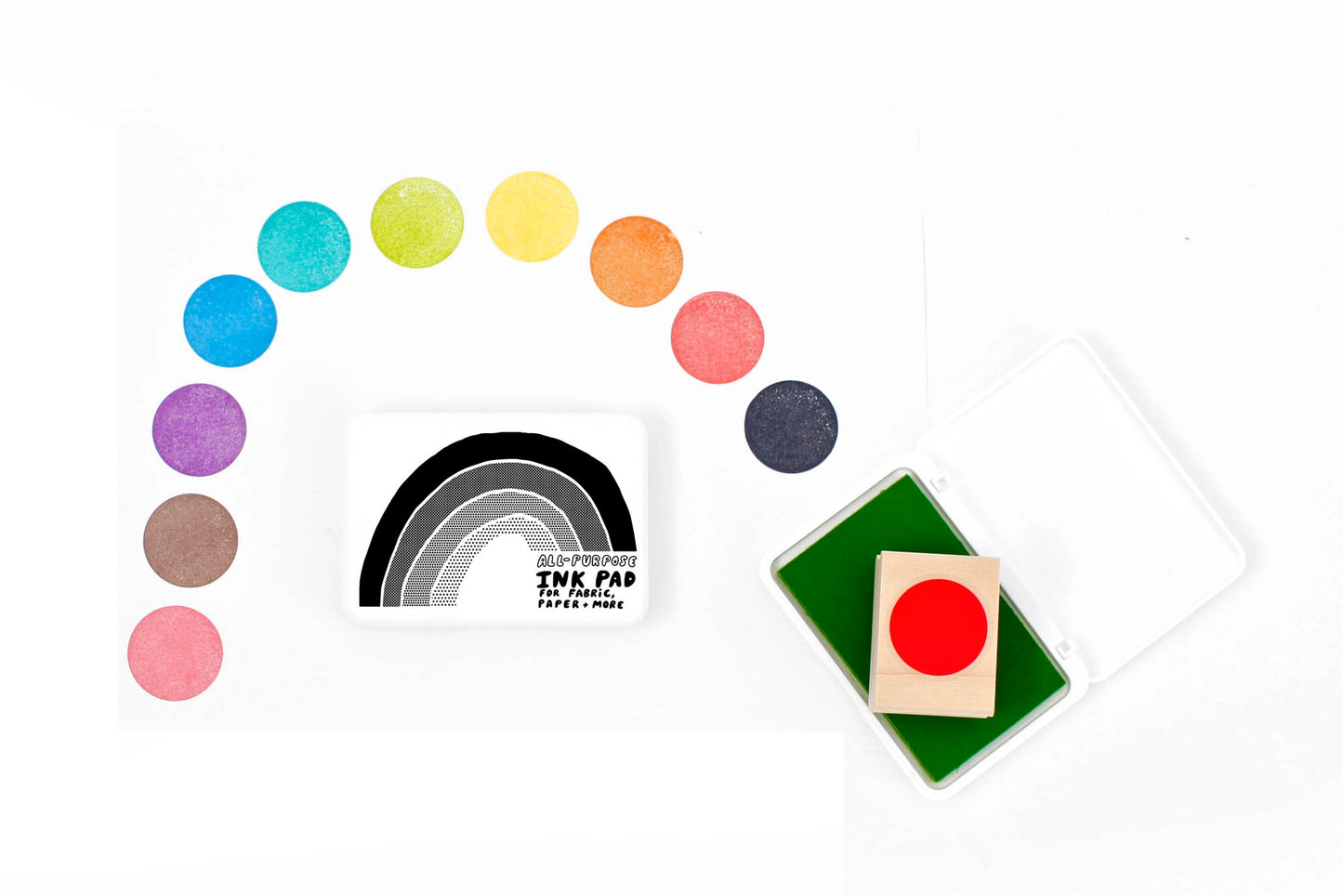 All Purpose Stamp Ink Pad | Permanent Waterproof Ink