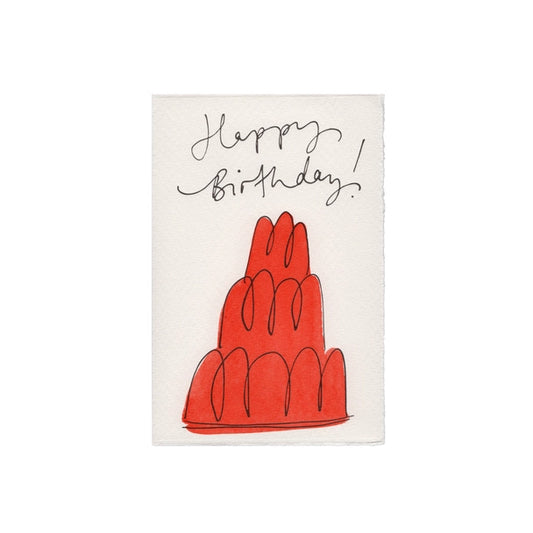 Jello Mold Birthday Card