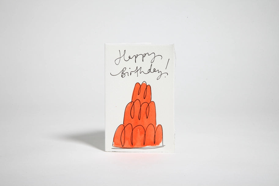 Jello Mold Birthday Card