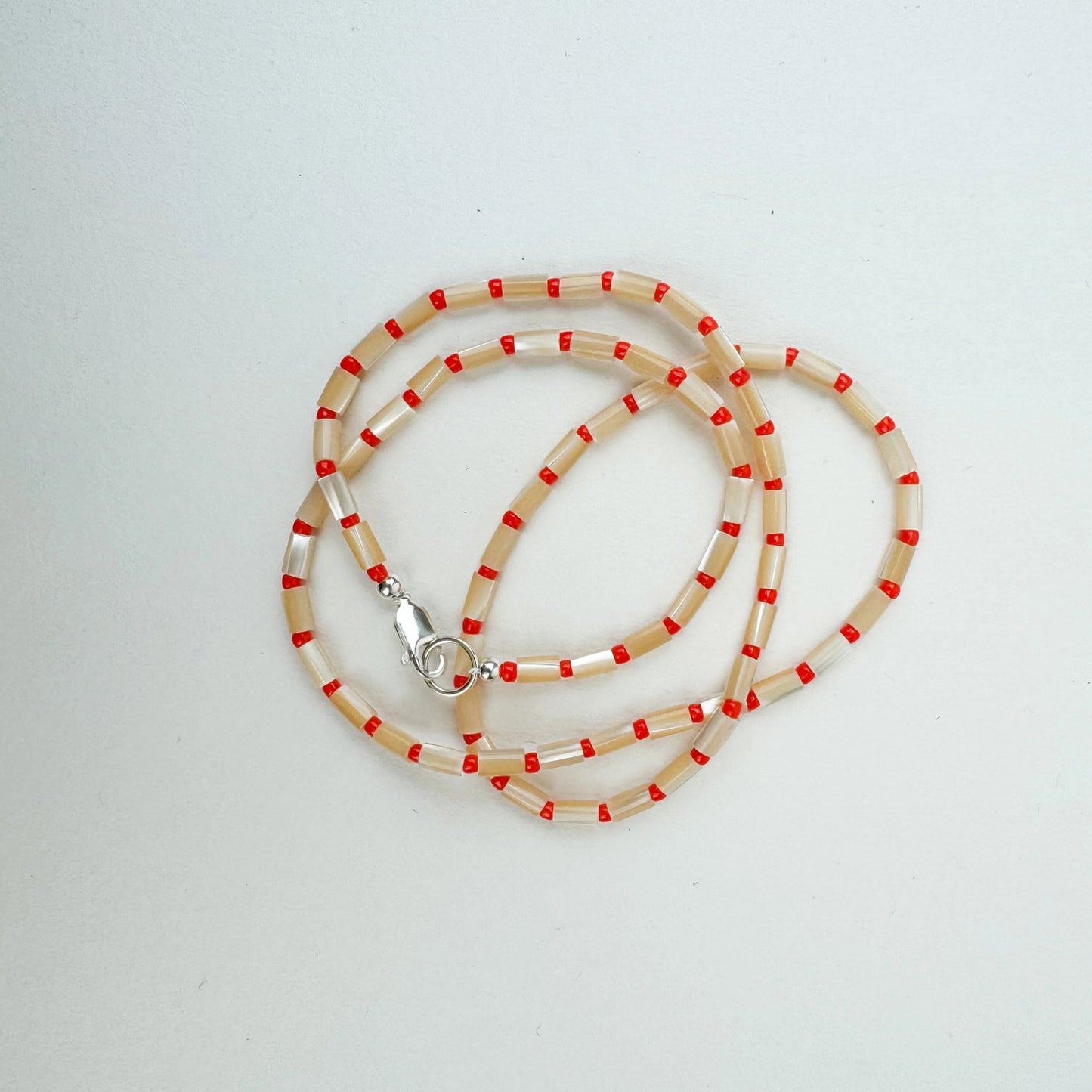 The Karo Necklace - Sunset Orange