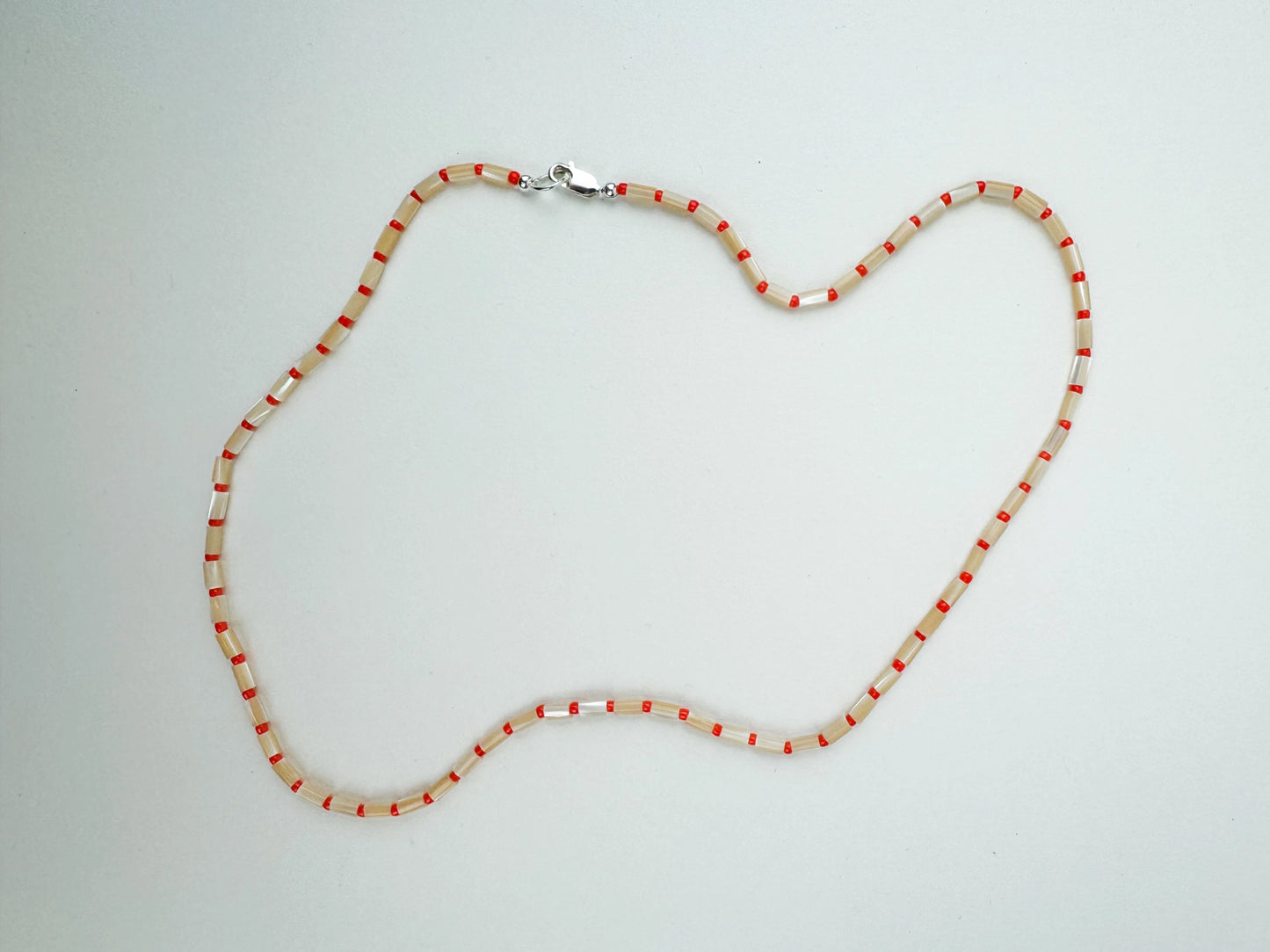 The Karo Necklace - Sunset Orange