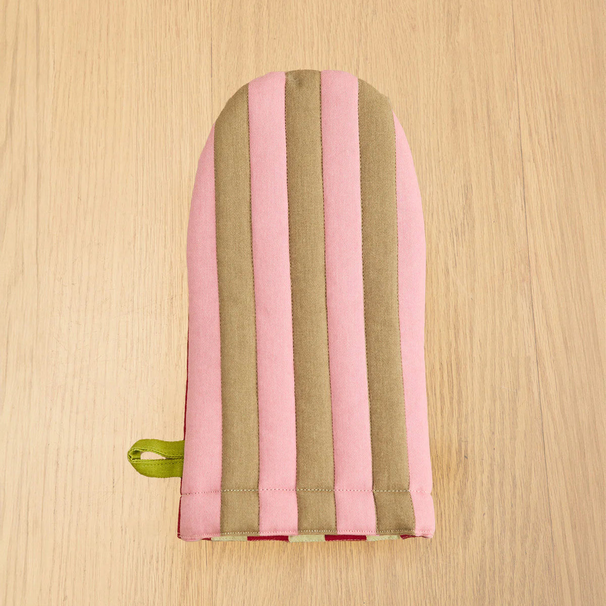Striped Oven Mitt
