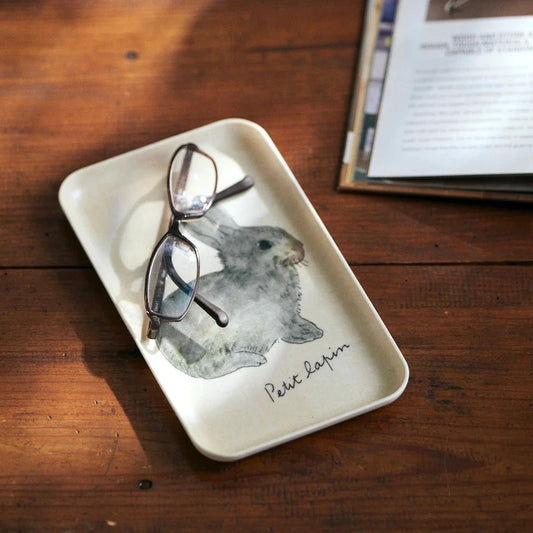 Bunny Small Linen Tray