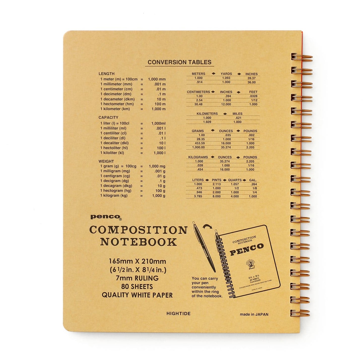 Large Mint Penco Notebook