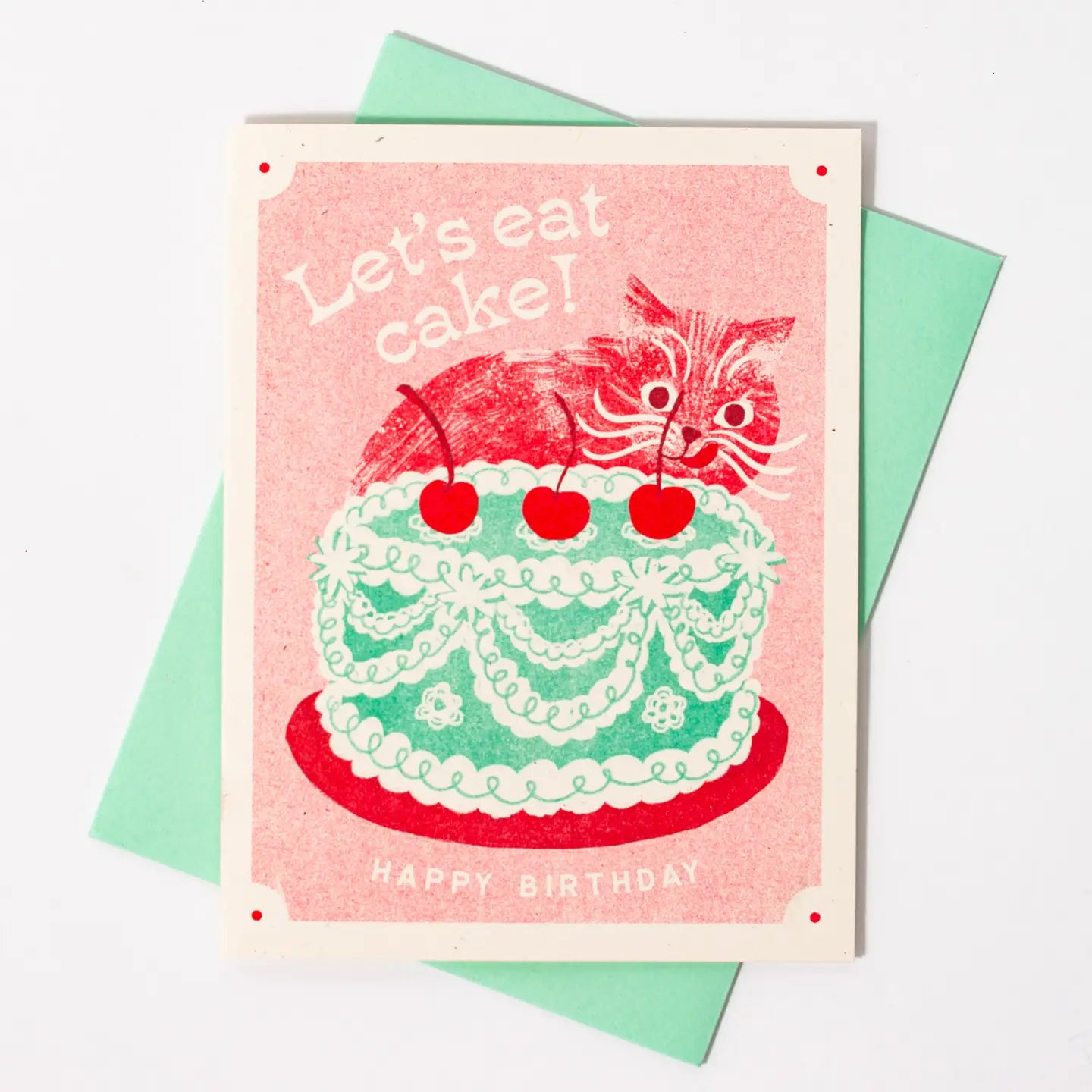 Let's Eat Cake Birthday Card