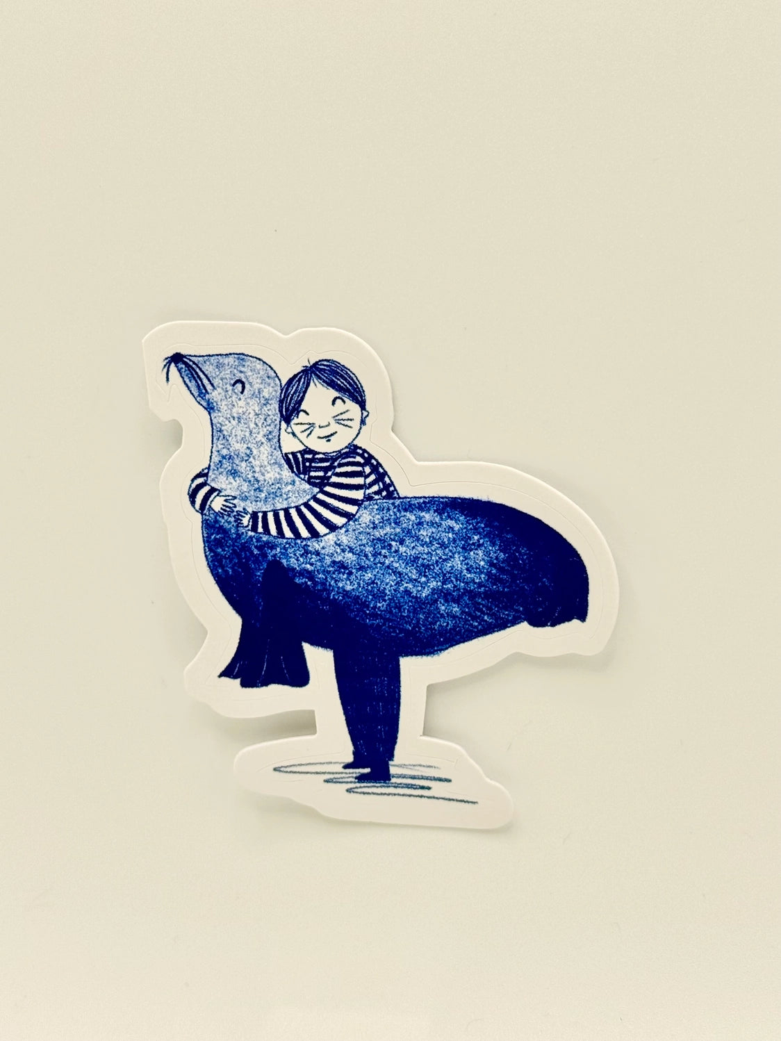 Little Seal Boy Sticker